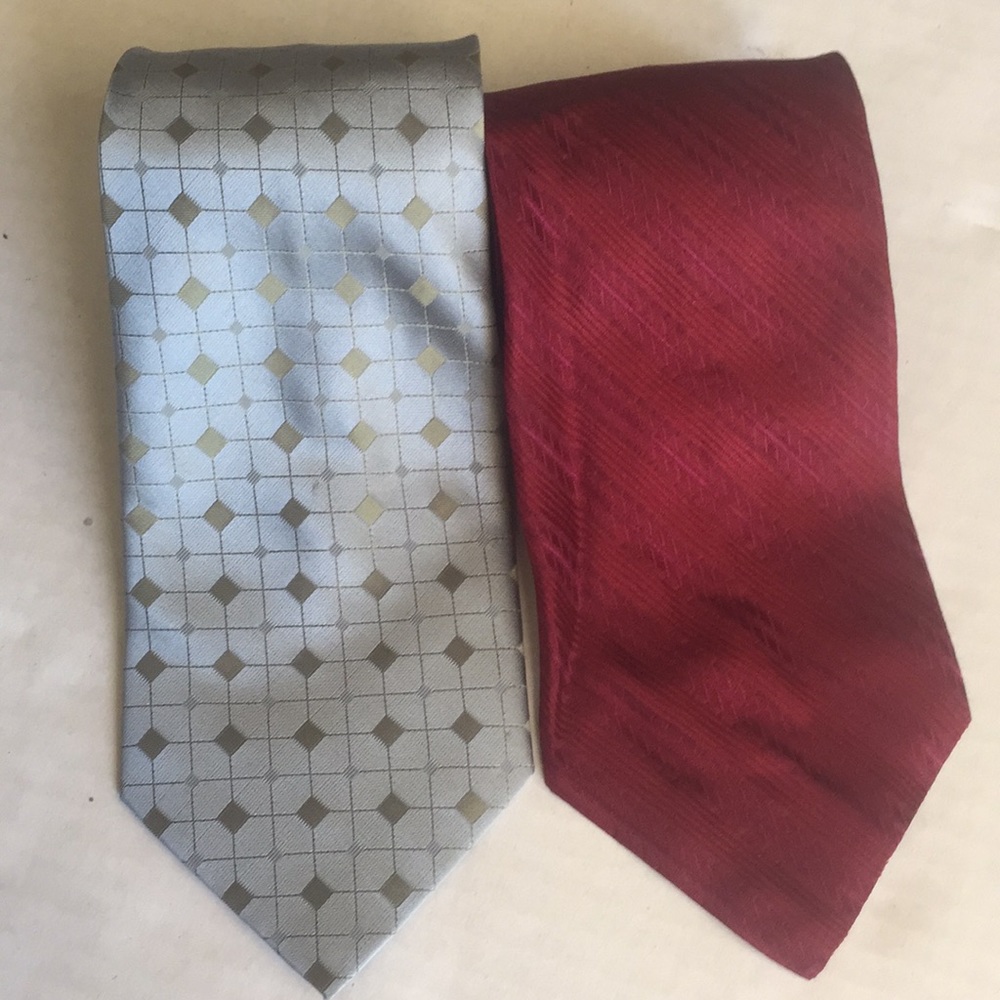 Bundle of 2 Calvin Klein ties